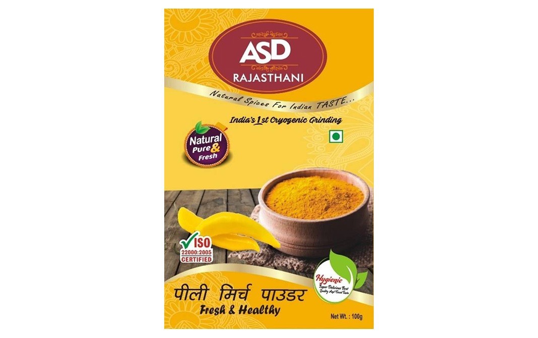 ASD Rajasthani Pilli Mirch Powder    Box  100 grams